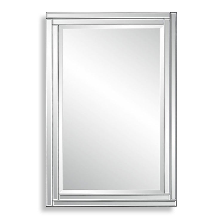 Casa Bella Living Beveled Rows Paneled Mirror