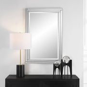 Casa Bella Living Beveled Rows Paneled Mirror
