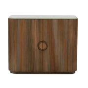 Rowe Furniture Kindred Fluted Wood Cabinet ~ Sesame Finish