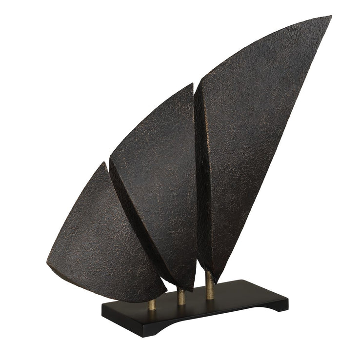 Uttermost Wind Crest Sail Abstract Sculpture