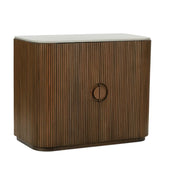 Rowe Furniture Kindred Fluted Wood Cabinet ~ Sesame Finish