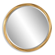 Casa Bella Living Twisted Gold Leaf Mirror