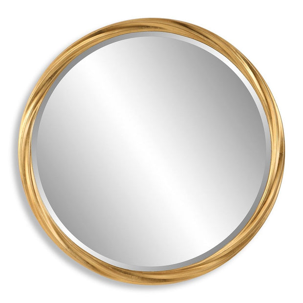 Casa Bella Living Twisted Gold Leaf Mirror