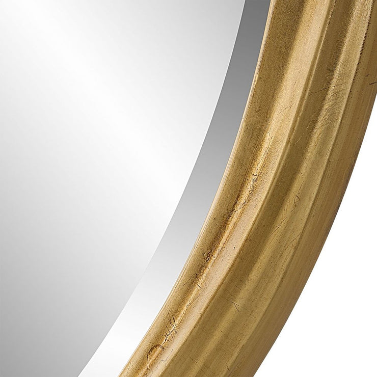 Casa Bella Living Twisted Gold Leaf Mirror