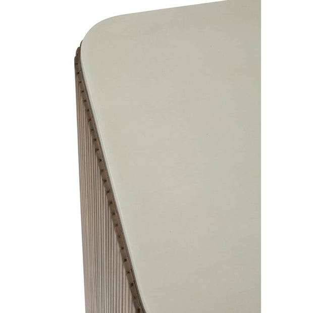 Rowe Furniture Kindred Fluted Wood Cabinet ~ Sesame Finish