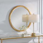 Casa Bella Living Twisted Gold Leaf Mirror