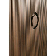Rowe Furniture Kindred Fluted Wood Tall Cabinet ~ Sesame Finish