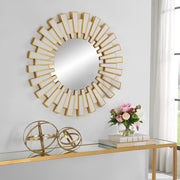 Casa Bella Living Sunburst Round Mirror