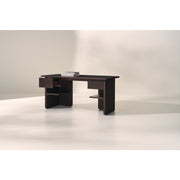 Rowe Furniture Kindred Fluted Wood Desk ~ Godiva Finish
