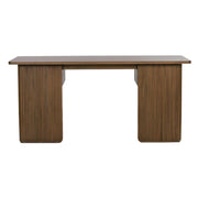 Rowe Furniture Kindred Fluted Wood Desk ~ Sesame Finish