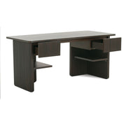Rowe Furniture Kindred Fluted Wood Desk ~ Godiva Finish