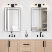 Casa Bella Living Rectangular Thin Inner Edge Beveled Mirror