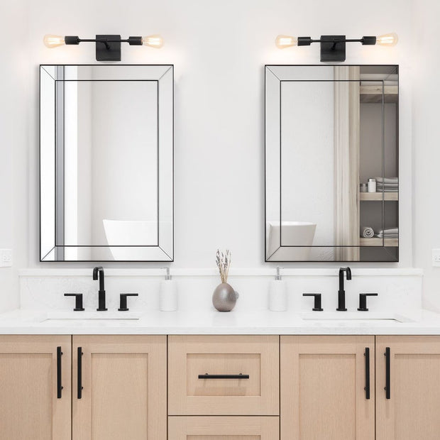 Casa Bella Living Rectangular Thin Inner Edge Beveled Mirror