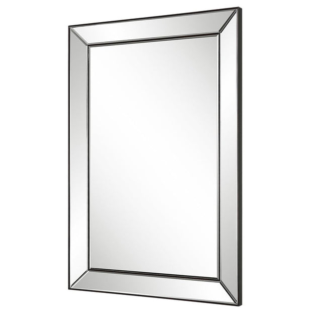 Casa Bella Living Rectangular Thin Inner Edge Beveled Mirror