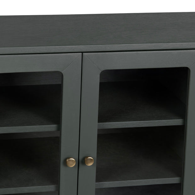 Crestview Collection Linsey Dark Green Sideboard