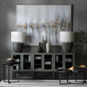 Crestview Collection Linsey Dark Green Sideboard