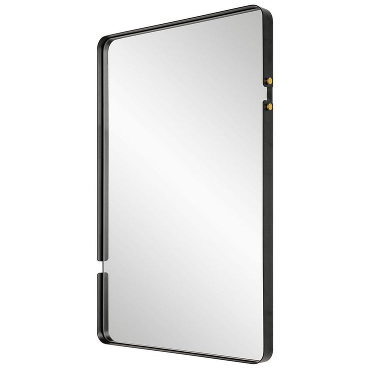 Casa Bella Living Metal Framed Soft Rounded Corners Mirror