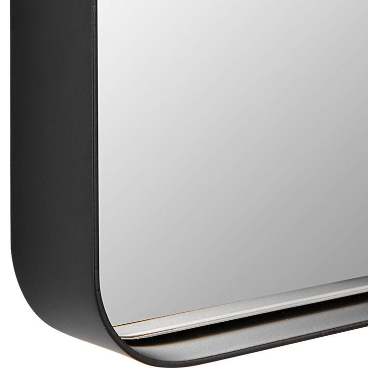 Casa Bella Living Metal Framed Soft Rounded Corners Mirror