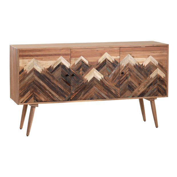 Crestview Collection Sierra Nevada 3- Door Sideboard