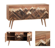 Crestview Collection Sierra Nevada 3- Door Sideboard