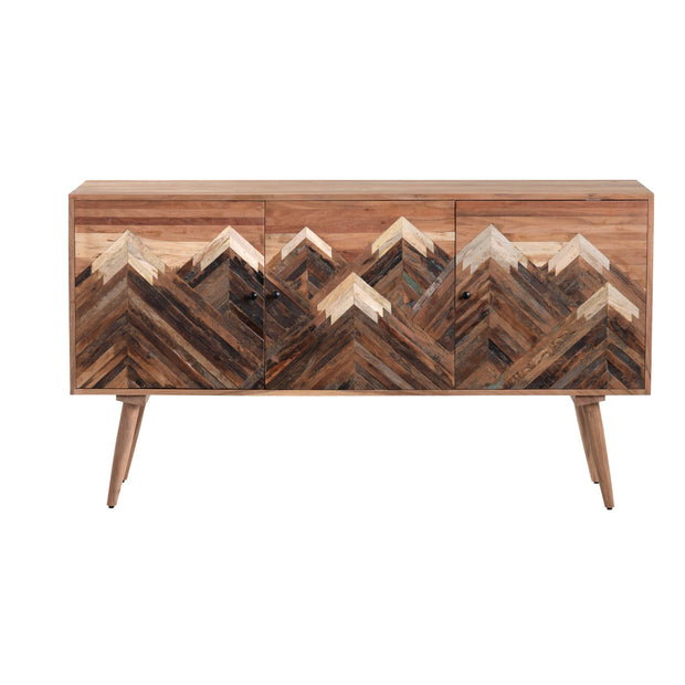 Crestview Collection Sierra Nevada 3- Door Sideboard