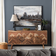 Crestview Collection Sierra Nevada 3- Door Sideboard
