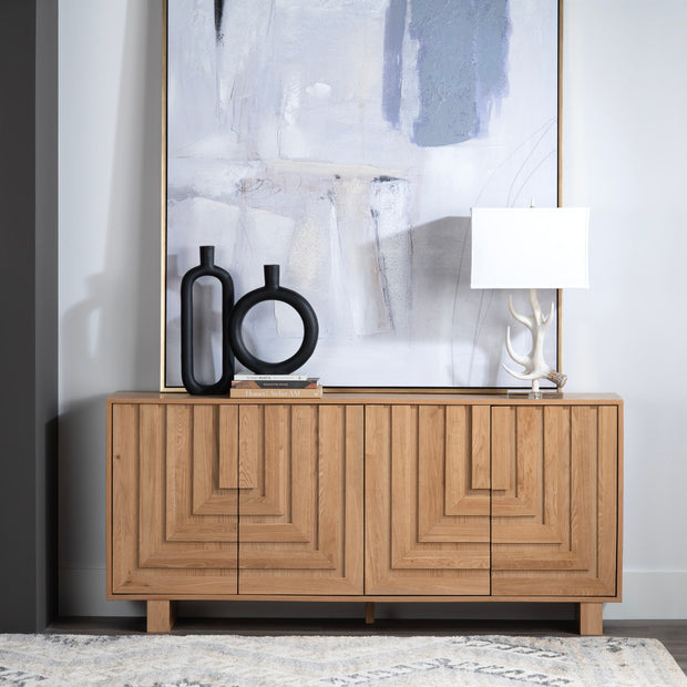 Crestview Collection Dylan 4- Door Sideboard