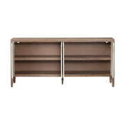 Crestview Collection Montclair Natural Wood Grain 4- Door Sideboard
