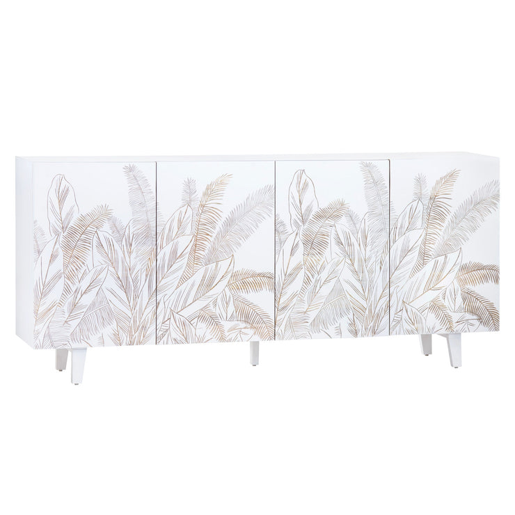 Crestview Collection Seaside 4- Door Sideboard
