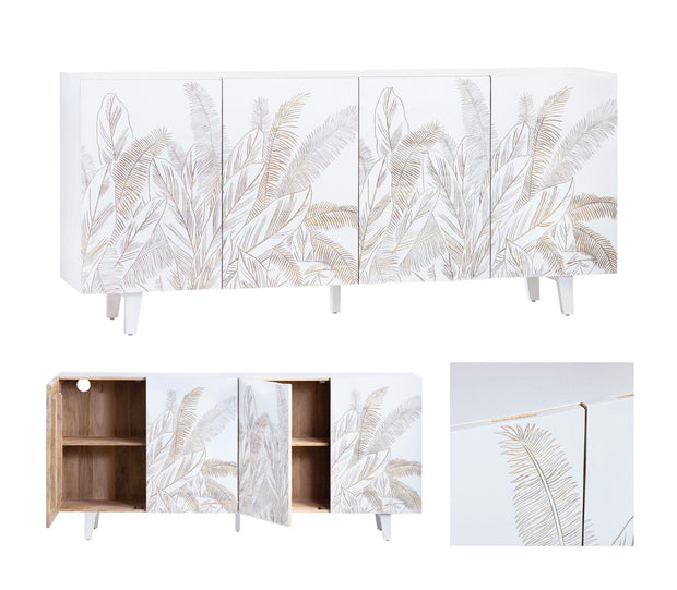 Crestview Collection Seaside 4- Door Sideboard