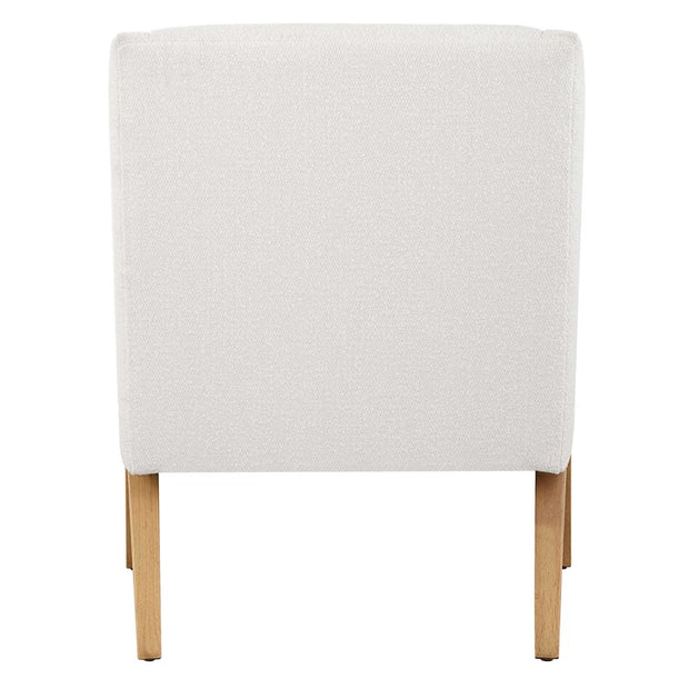 Uttermost Evolve White Sugar Upholstered Accent Chair