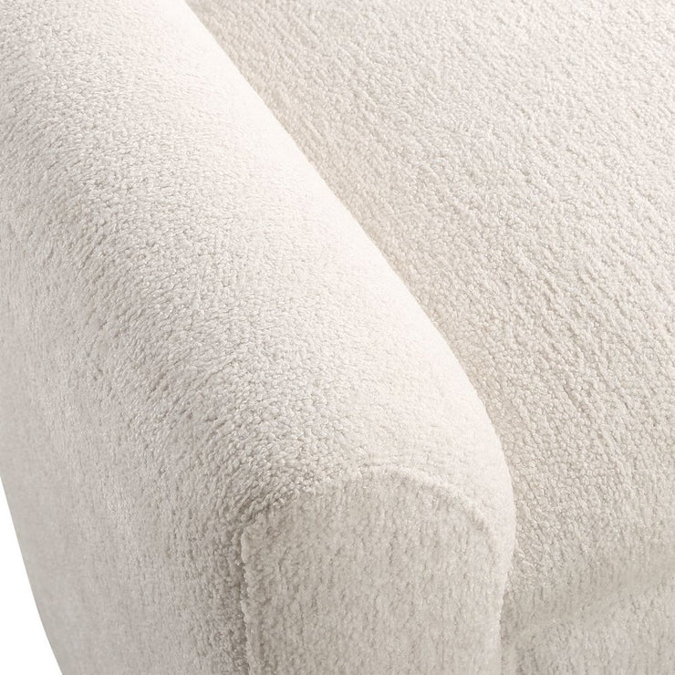 Uttermost Caliste Bench With Textured Ivory Boucle