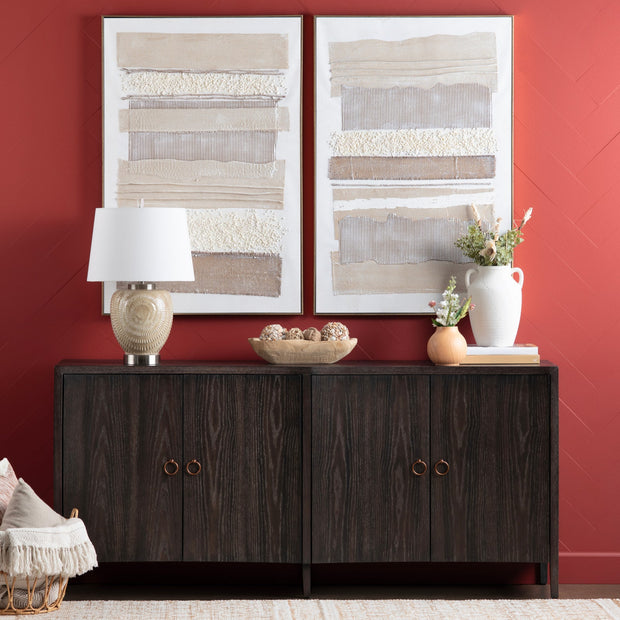 Crestview Collection Chambers 4- Door Sideboard