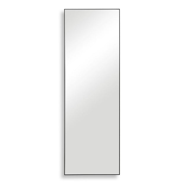 Casa Bella Living Thin Black Framed Classic Modern Mirror