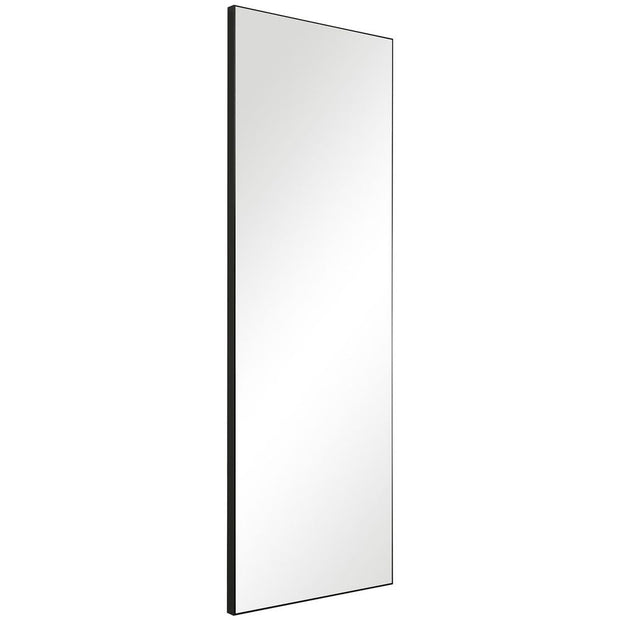 Casa Bella Living Thin Black Framed Classic Modern Mirror