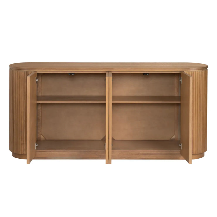 Crestview Collection Emery 4- Door Sideboard