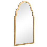 Casa Bella Living Beautiful Arched Top Finished With Gold Leaf Mirror
