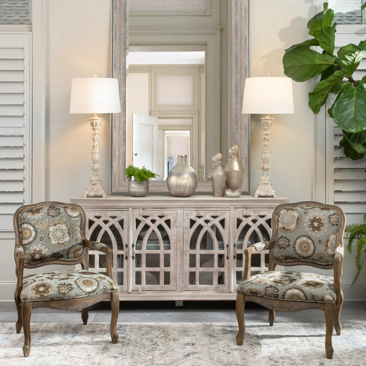 Crestview Collection Bengal Manor Cathedral Sideboard