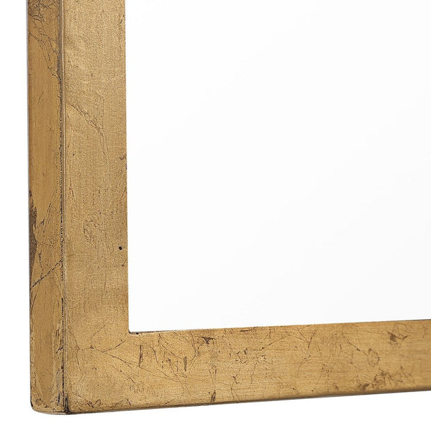 Casa Bella Living Beautiful Arched Top Finished With Gold Leaf Mirror