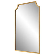 Casa Bella Living Curved Corners Gold Leaf Mirror