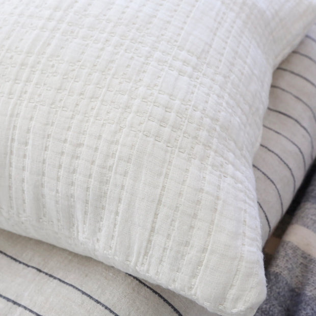 Pom Pom at Home Arrowhead Cream Blanket