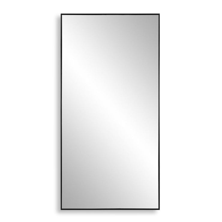 Casa Bella Living Thin Black Framed Contemporary Mirror