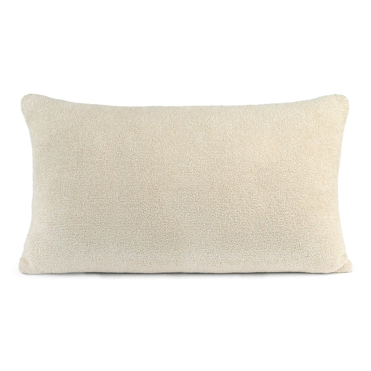 Kashwere Ultra Plush Linen and Desert Dune Fleck 16x28 Pillow with Plush Insert