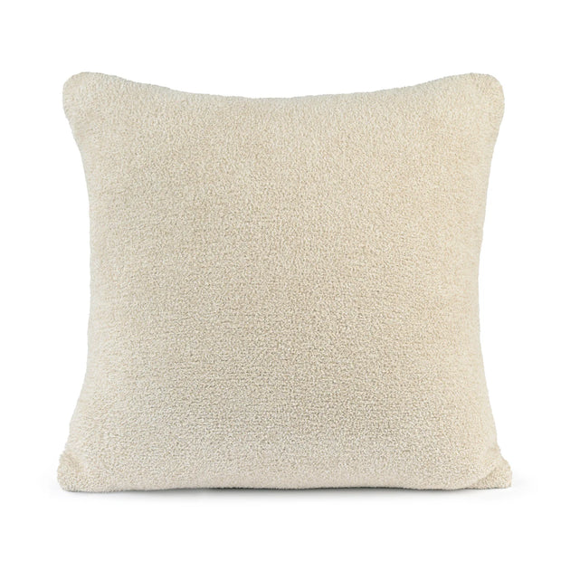 Kashwere Ultra Soft Linen and Desert Dune Fleck 24x24 Pillow with Plush Insert