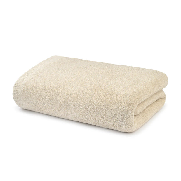 Kashwere Ultra Plush Linen and Desert Dune Fleck Oversized Dream Plush King Blanket