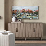 Crestview Collection Butler 4- Door Sideboard
