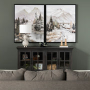 Crestview Collection Oak Coventry Sideboard
