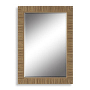 Casa Bella Living Natural Looking Rattan Framed Mirror