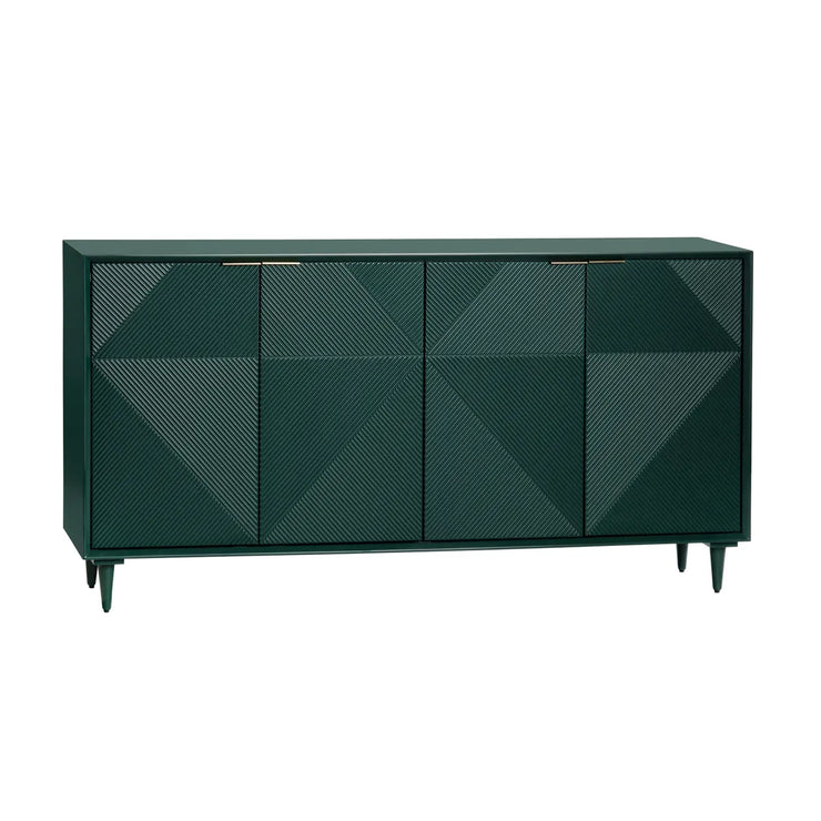 Crestview Collection Evergreen Four Door Sideboard