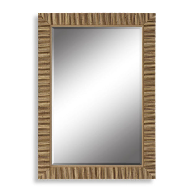 Casa Bella Living Natural Looking Rattan Framed Mirror